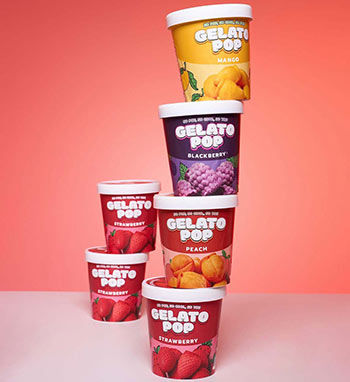 Gelato Pop packaging