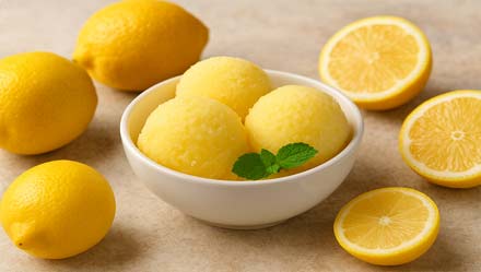 Lemon sherbet